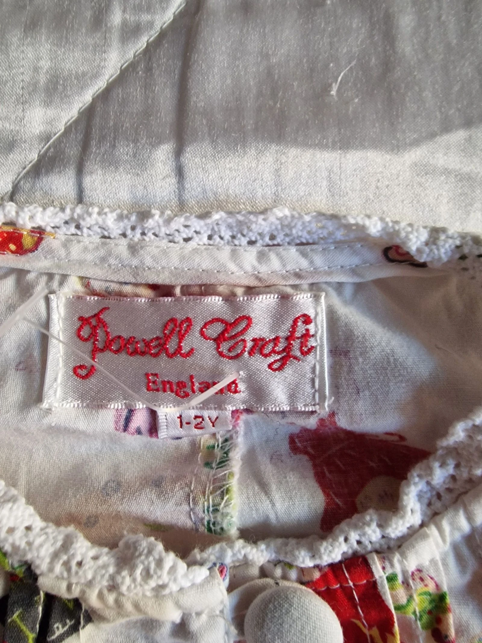 Camisola infantil vintage com estampa de crianças Powell Craft – photo 4